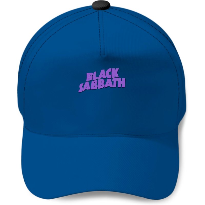 Black Sabbath Purple Logo Baseball Cap — Casquette de baseball