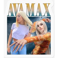 Ava Max Vintage Stickers — Autocollants et stickers