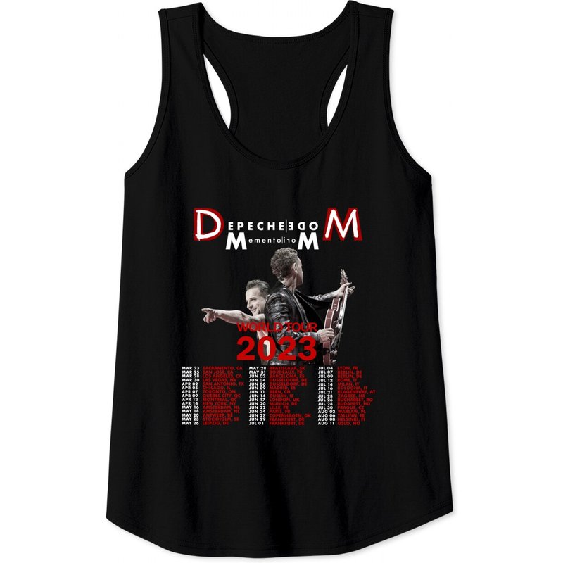 Depeche Mode Violator Tour 2023 Tank Tops, 90s Depeche Mode Rock Band Tour Tank Tops — Mens T Shirts