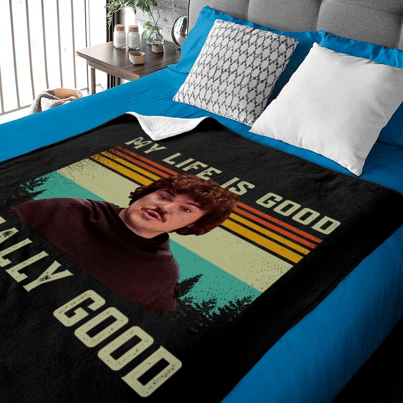 Nacho Libre My Live Is Good Really Good Vintage Baby Blankets — Baby Blankets