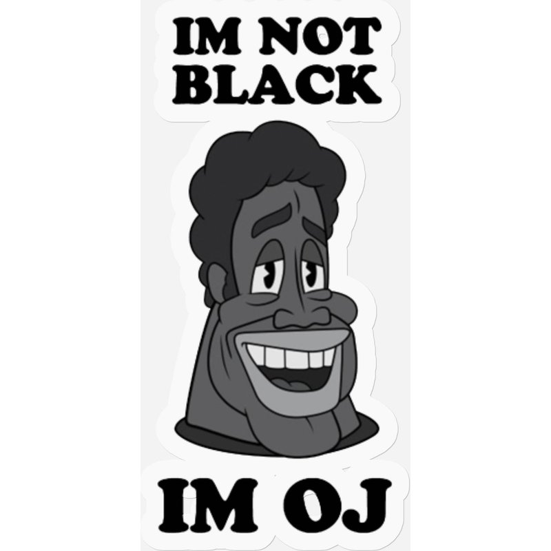 Story Of Oj - Jay Z - Stickers — Autocollants et stickers