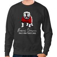Uga National Championship Georgia 2023 Cute Bulldogs Sweatshirts — Sweats à capuche pour hommes