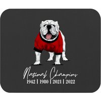 Uga National Championship Georgia 2023 Cute Bulldogs Mouse Pads