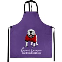 Uga National Championship Georgia 2023 Cute Bulldogs Aprons