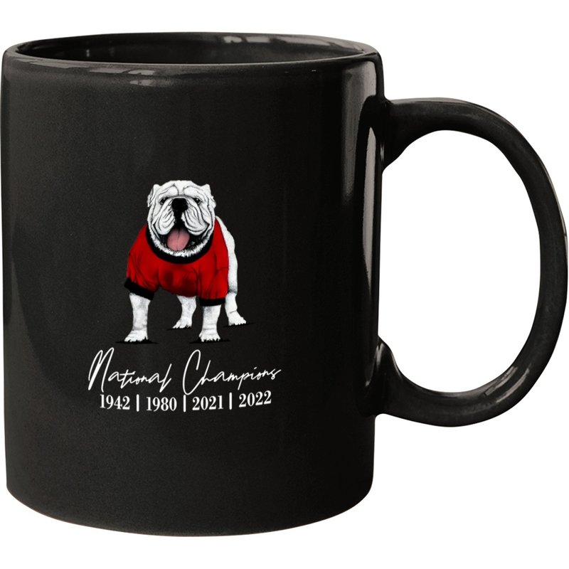 Uga National Championship Georgia 2023 Cute Bulldogs Mugs — Tasses et gobelets