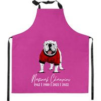 Uga National Championship Georgia 2023 Cute Bulldogs Kitchen Aprons