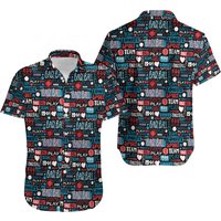 Baseball Men's Hawaiian Shirt