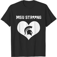 Msu Strong Shirt, Msu Spartan Strong Shirt — Mens T Shirts