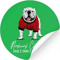 Uga National Championship Georgia 2023 Cute Bulldogs Stickers
