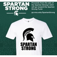 Msu Spartan Strong T Shirt, Msu Spartan Shirt — Mens T Shirts