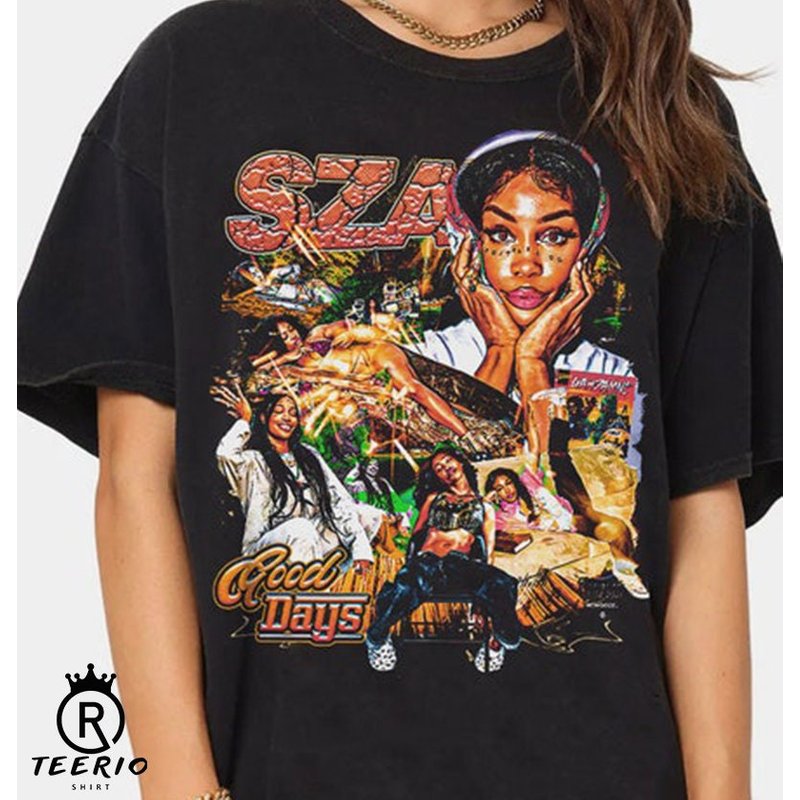 Sza Ctrl Vintage T-shirt, Sza Shirt, Hip Hop Rnb T-shirt — Mens T Shirts
