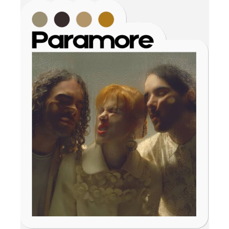 Paramore This Is Why Stickers Band, Rock Band Stickers, Hayley Williams Stickers — Autocollants et stickers