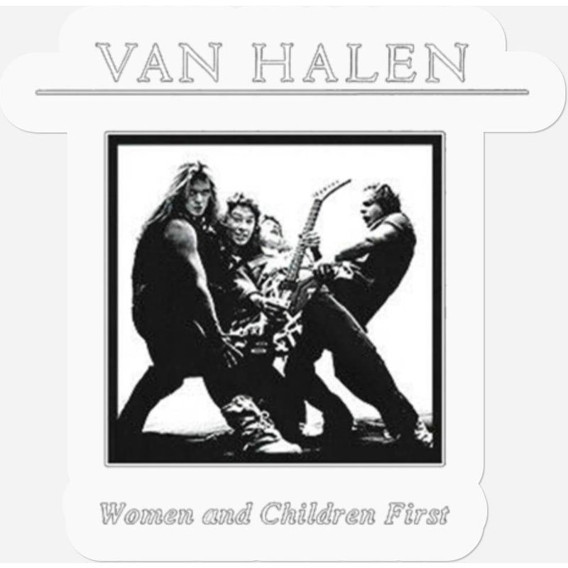 Women Halen Children Stickers — Stickers & Decals