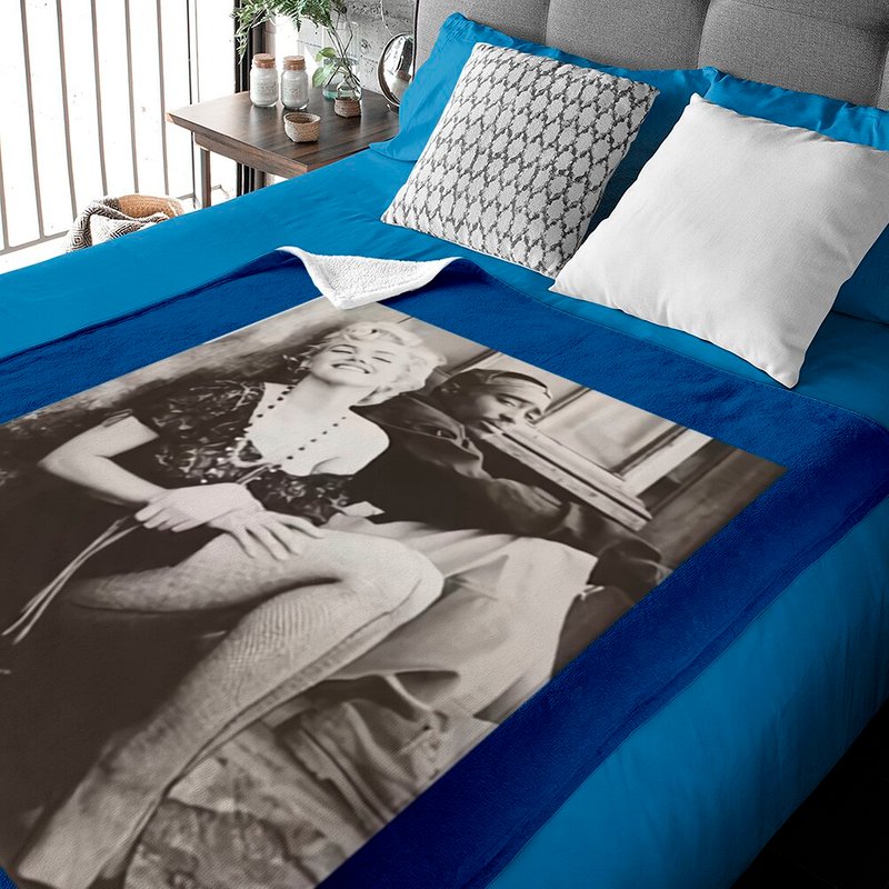 2pac Tupac Shakur Marilyn Monroe Baby Blankets Vintage Baby Blankets — Couvertures pour bébé