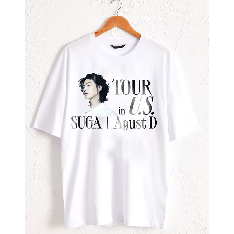 Suga On Tour 2023 Shirt | Agustd Concert Shirt — T-shirts pour hommes