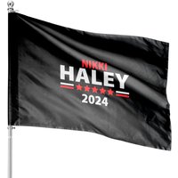 Nikki Haley 2024 House Flag — Drapeaux décoratifs
