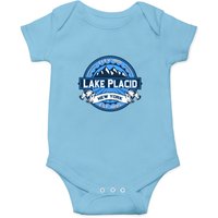 Lake Placid Logo Blue Onesies — Bodys bébé