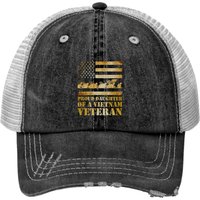 Proud Daughter Of A Vietnam Veteran Pullover Print Trucker Hats