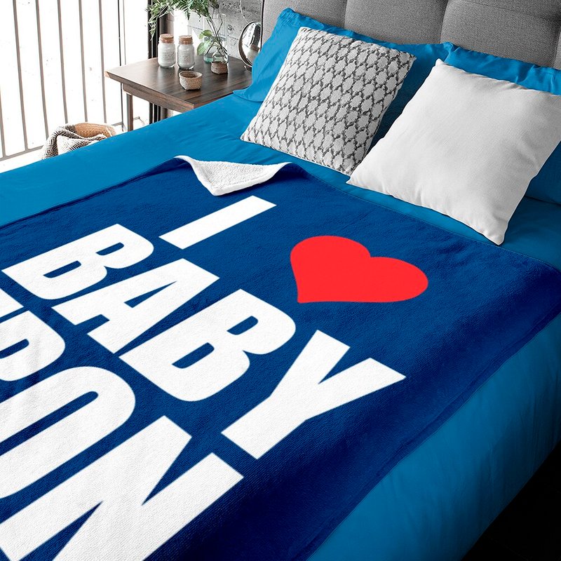 I Love Babytron, Rapper Baby Blankets, Shittyboyz, I Heart Graphic, Funny — Couvertures pour bébé