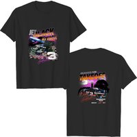 1990s Dale Earnhardt Jet Black Attack Racing Graphic T-shirt