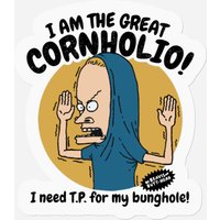 Beavis And Butthead Great Cornholio Stickers — Autocollants et stickers