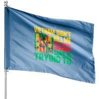 Vietnam Veterans Day Orange Agent Victims Retired Soldiers House Flags — Decorative Flags