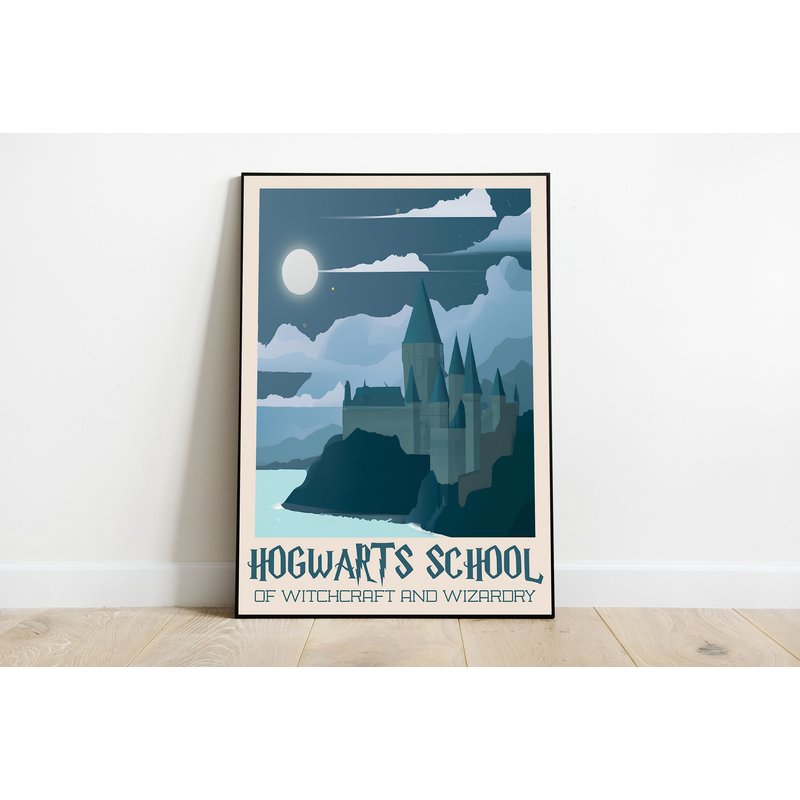 Harry Potter Poster, Hogsmeade Poster — Affiches et impressions