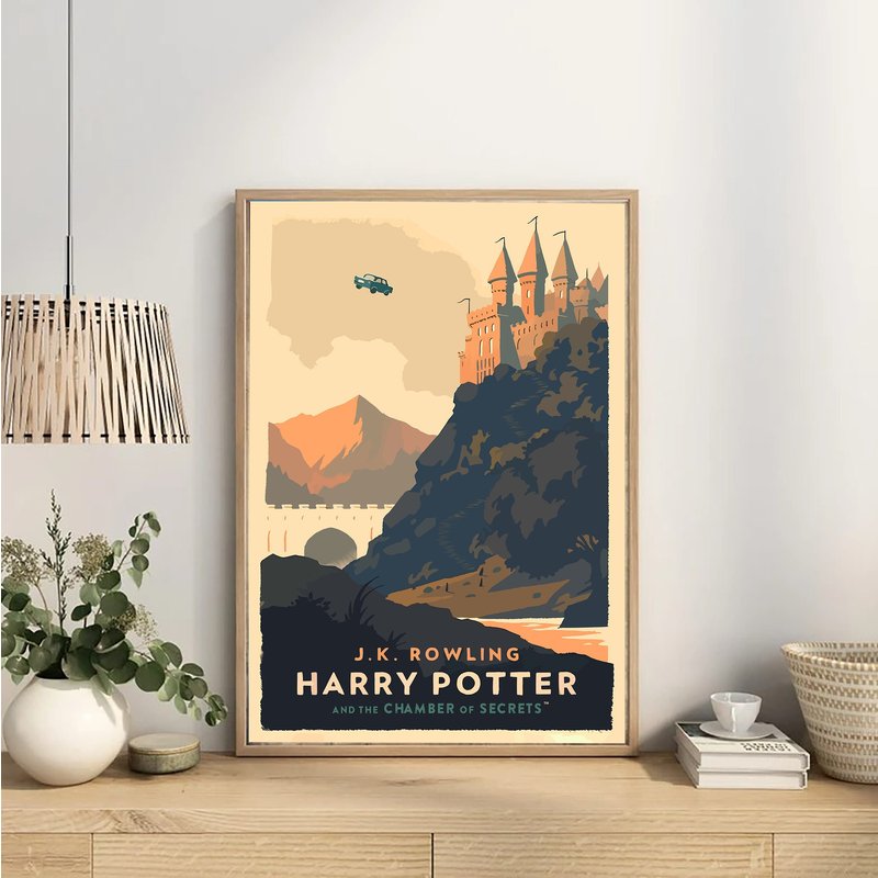 Harry Poster, Movie Portrait Decor, Movie Hanging — Affiches et impressions