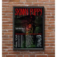 Skinny Puppy Band Final Tour 2023 Poster — Affiches et impressions