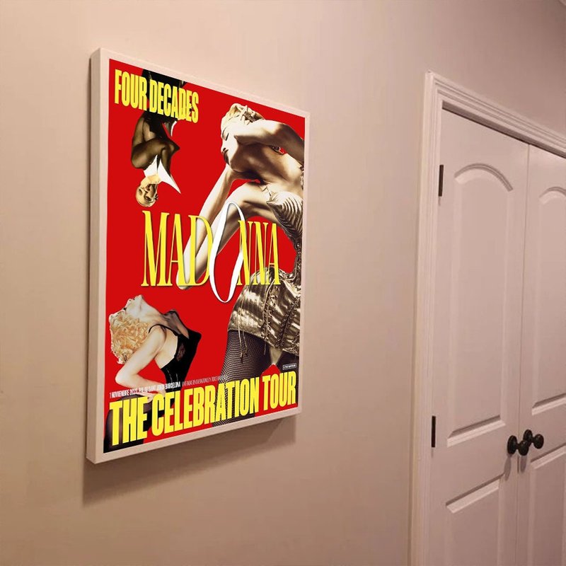 Madonna The Celebration Tour 2023 Poster — Affiches et impressions