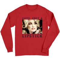 Guts, Grits, And Lipstick- Dolly Parton Long Sleeves
