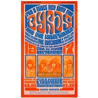 Byrds 1966 Concert Poster — Posters & Prints