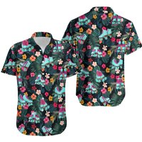 Roller Skates Hawaiian Shirt, Roller Derby Beach Shirt