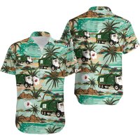 Garbage Truck Hawaiian Shirt