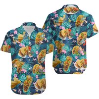 Taco Hawaiian Shirt, Taco Mexico Beach Shirt