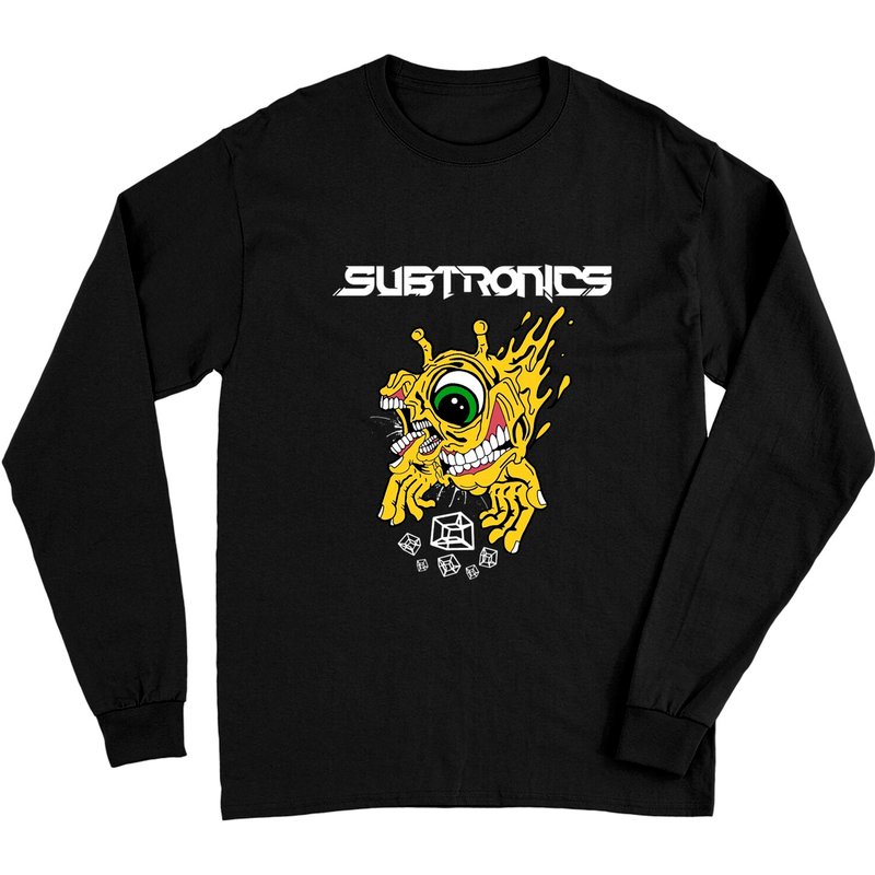 Subtronics Long Sleeves, Vintage Subtronics Long Sleeves — T-shirts pour hommes