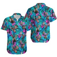 Moose Lover Hawaiian Shirt — Chemises décontractées pour hommes