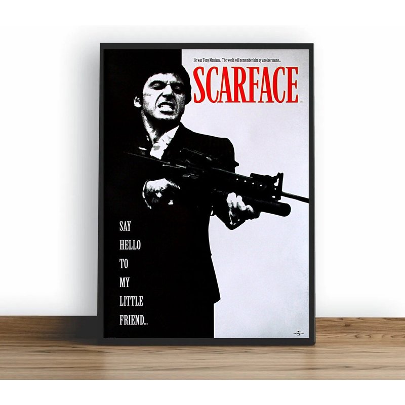 Scarface Movie Poster — Affiches et impressions
