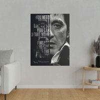 Tony Montana Quote Wall Art Poster — Posters & Prints