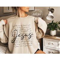 I Speak The Name Of Jesus Sweatshirt