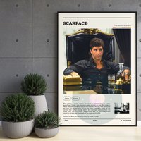 Scarface Movie Poster, Scarface Poster — Posters & Prints