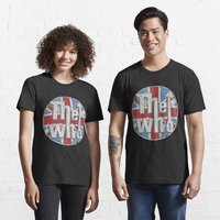 The Who Official Distressed Union Jack Circle Essential T-shirt