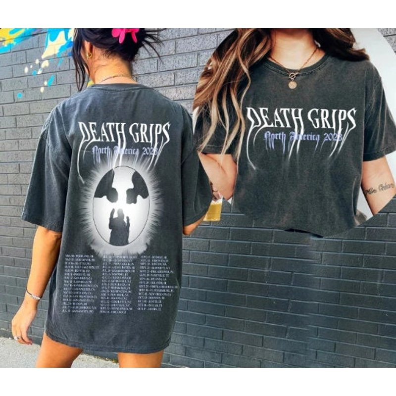 Death Grips Band North America Tour 2023 T Shirt — T-shirts pour hommes
