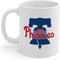Phillies Coffee Mug White Ceramic — Tasses et gobelets