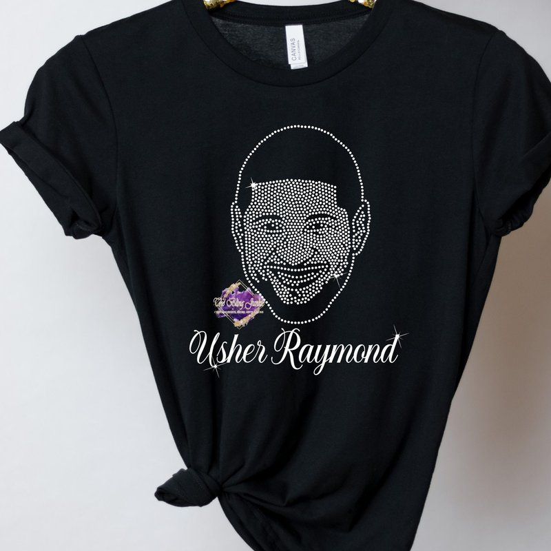 Usher Inspired Bling T-shirt, Usher T-shirt — T-shirts pour hommes