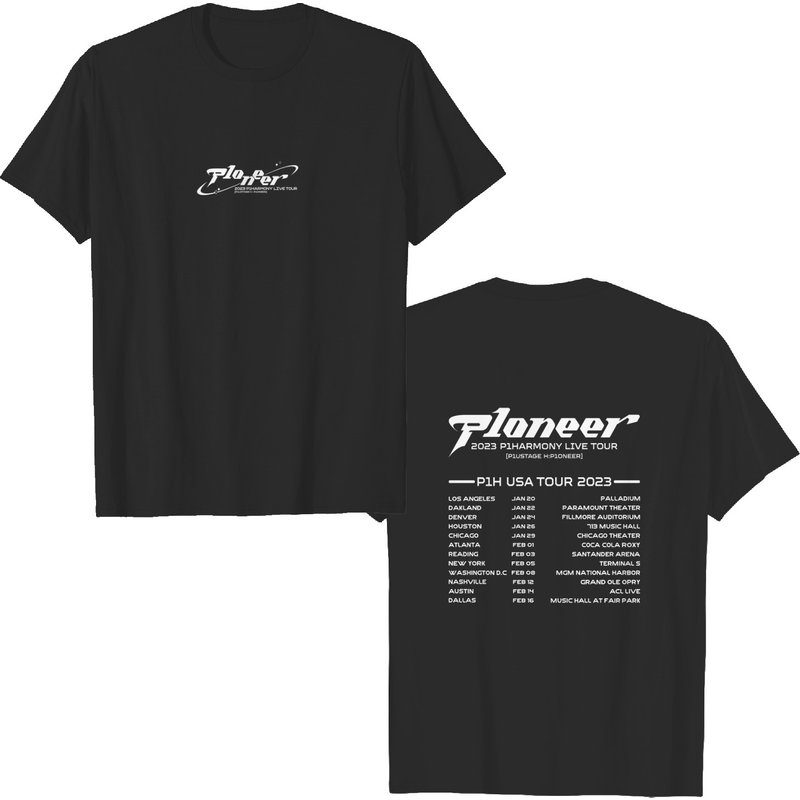 P1harmony Shirt, P1harmony P1oneer Live Tour 2023 Shirt — T-shirts pour hommes
