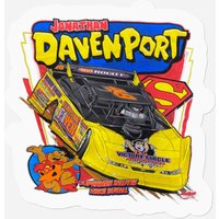 2017 Jonathan Davenport / Mike Duvall Tribute Racing Stickers — Autocollants et stickers