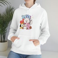 Bt21 Hooded Sweatshirt — Sweats à capuche pour hommes
