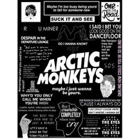 Arctic Monkeys Printable Digital Poster