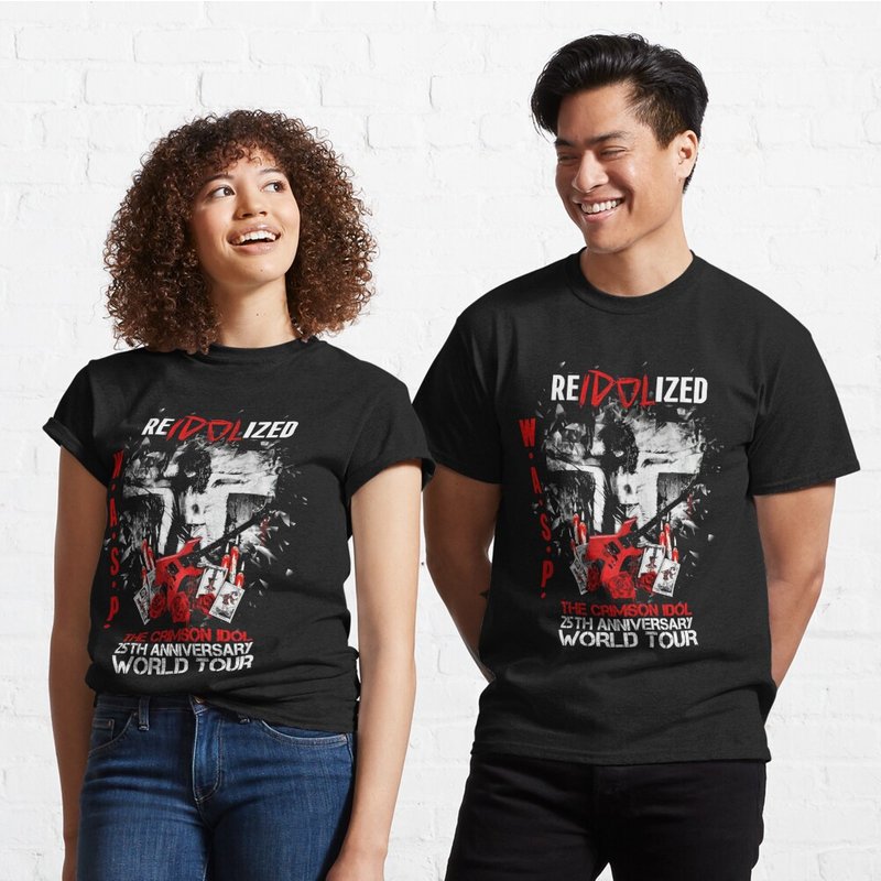New Perfect Disegns Wasp Band Classic T-shirt — T-shirts pour hommes